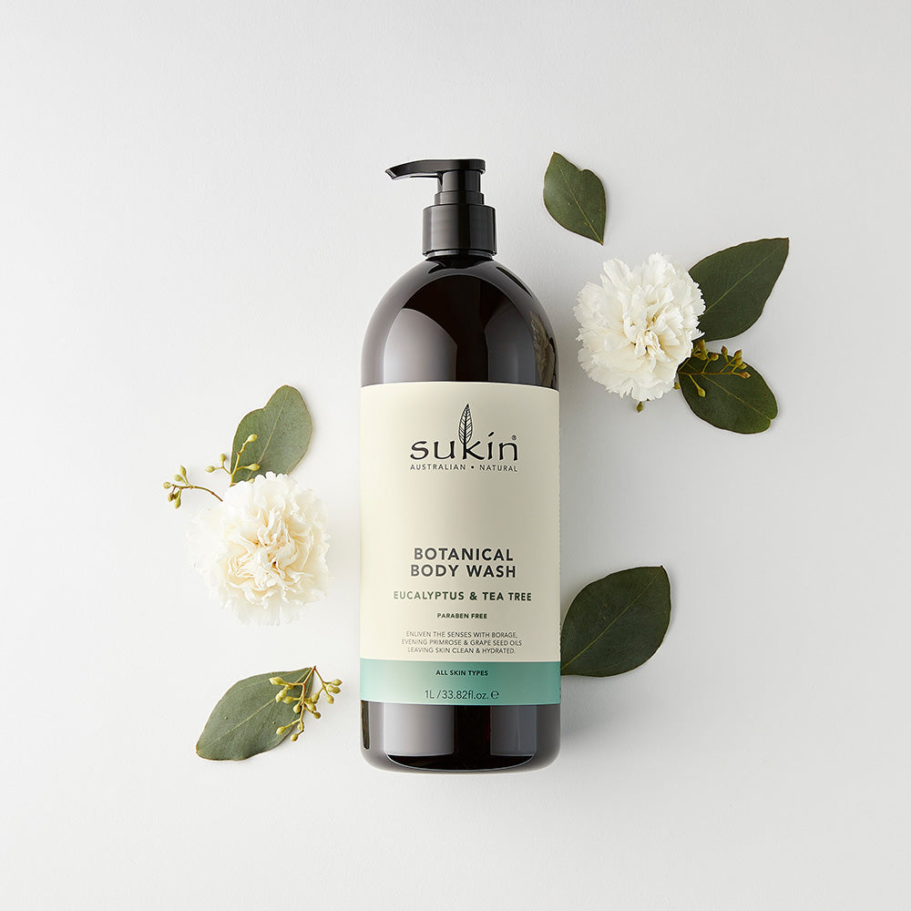 BOTANICAL BODY WASH | EUCALYPTUS & TEA TREE | 1 L